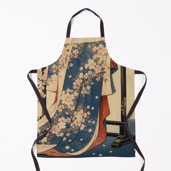 Item preview, Kimono Weave - Vintage Ukiyo-e Japanese Woodblock designed and sold by bapupa.