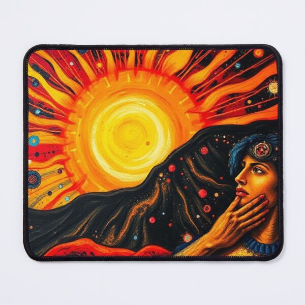 Item preview, Thoughtful Woman Looking at the Sun designed and sold by RAISC.