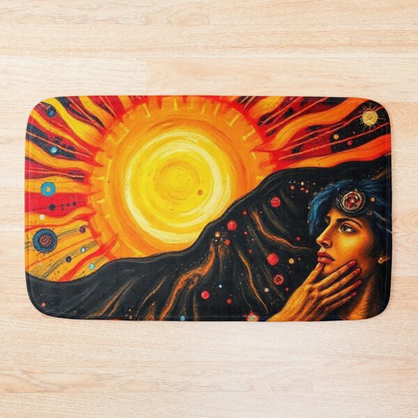 Item preview, Thoughtful Woman Looking at the Sun designed and sold by RAISC.