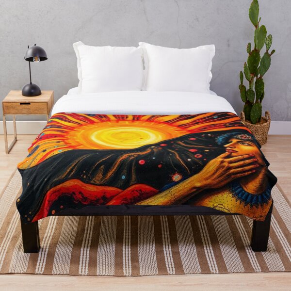 Item preview, Mujer Pensativa Mirando al Sol designed and sold by RAISC.