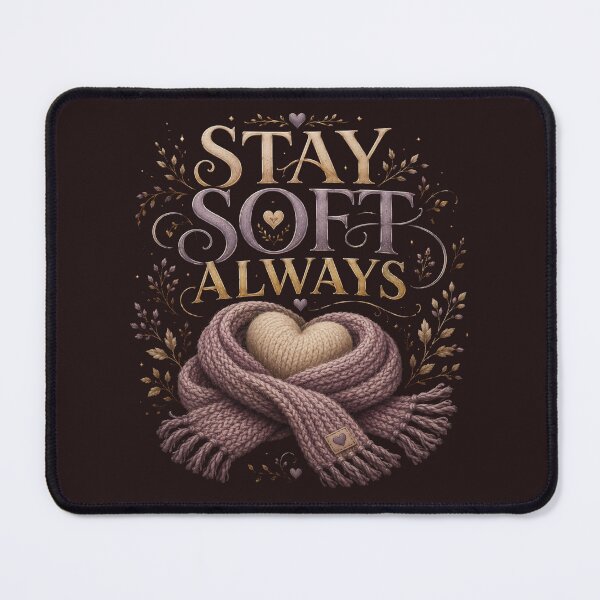 Item preview, Stay Soft Always - Gentle Love & Kindness Design designed and sold by JagrDesigns.