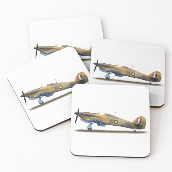 Item preview, HAWKER HURRICANE designed and sold by Grubby Fingers Aircraft Illustration.