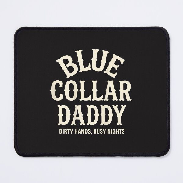 Item preview, Blue Collar Daddy Dirty Hands Busy Night Funny Working Dad Retro Design designed and sold by kiralynstration.
