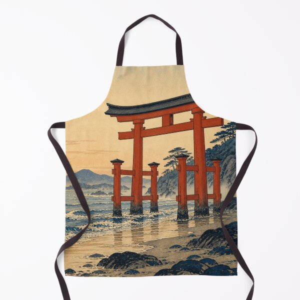 Artikelvorschau, Torii Dawn – Vintage Ukiyo-e Japanischer Holzschnitt entworfen und verkauft von bapupa.