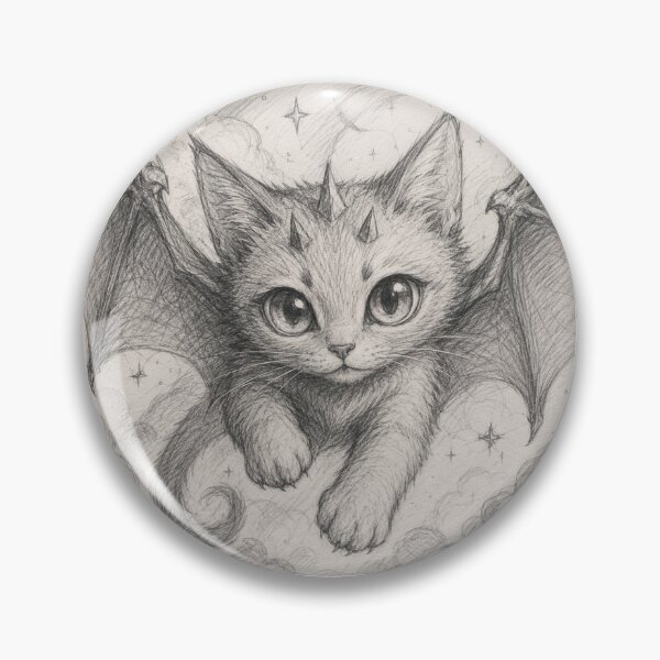 Item preview, Bat Cat designed and sold by TrezeTreze.