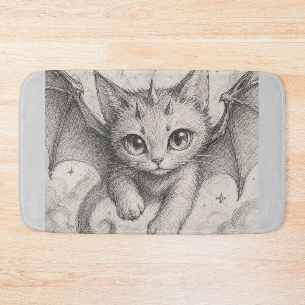 Item preview, Bat Cat designed and sold by TrezeTreze.
