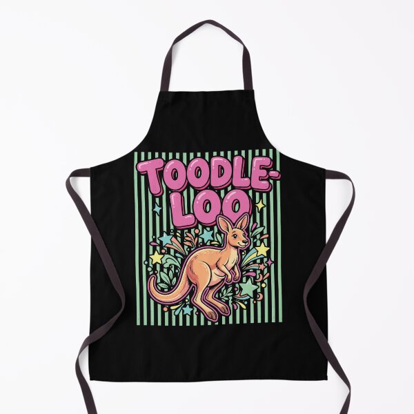 Item preview, Toodle-Loo Kangaroo | Cute Kawaii Kangaroo Pun Design designed and sold by ArcaneArtistry.