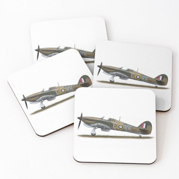Item preview, HAWKER HURRICANE designed and sold by Grubby Fingers Aircraft Illustration.
