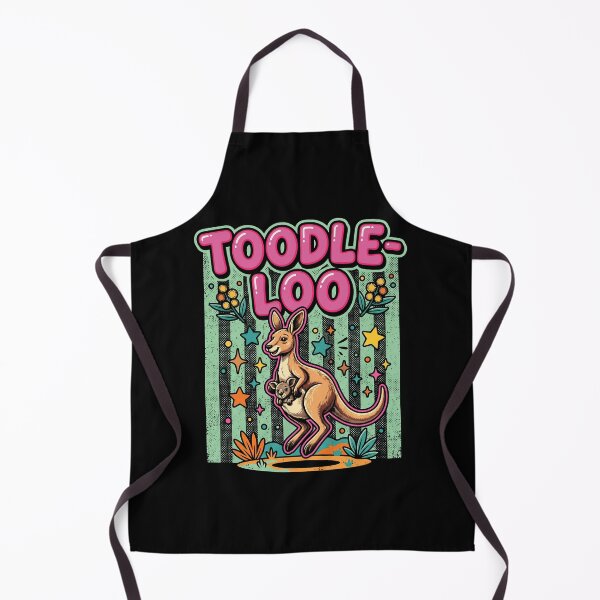 Item preview, Toodle-Loo Kangaroo | Cute Kawaii Kangaroo Pun Design designed and sold by ArcaneArtistry.