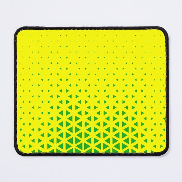 Item preview, Modern Yellow and Green Halftone Triangle Gradient Pattern designed and sold by PixelParinda.