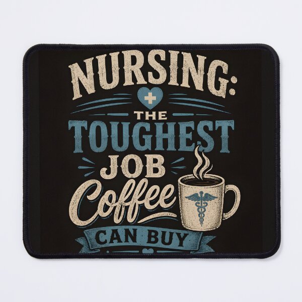Item preview, Nursing The Toughest Job Coffee Can Buy Funny Medical Professional designed and sold by Sybille-Yates.