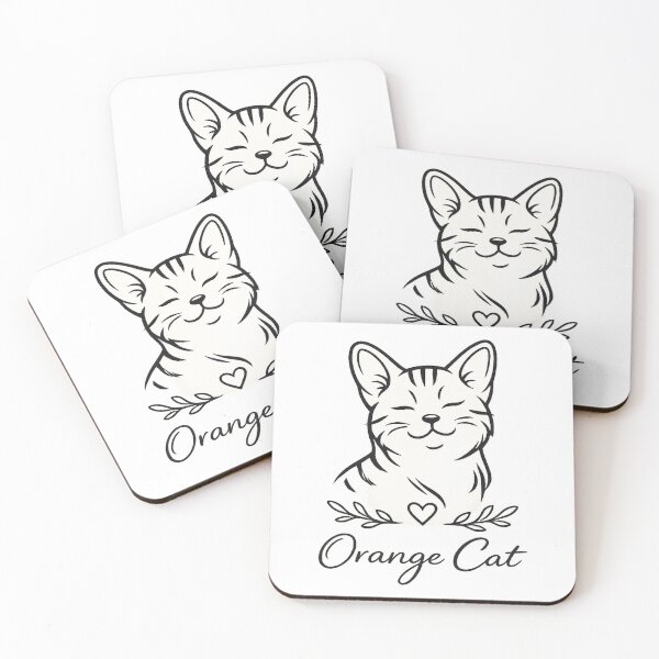 Item preview, Orange Cat – Ginger Tabby Cute Feline Design designed and sold by CLOUTKULT.