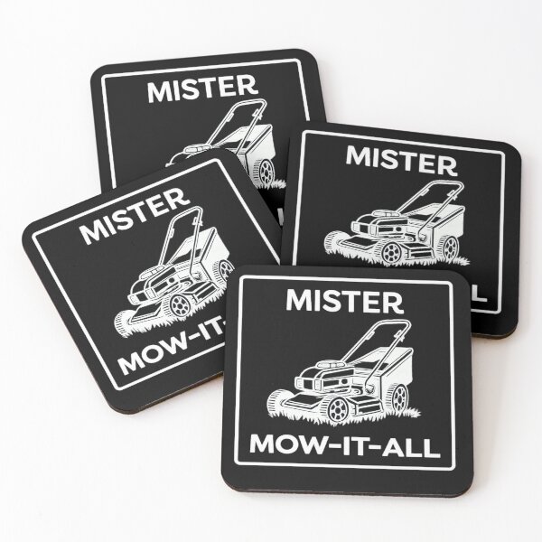 Item preview, Mister Mow-It-All – Funny Lawn Mowing Dad Gardening Humor Quote designed and sold by DidoMidoch.