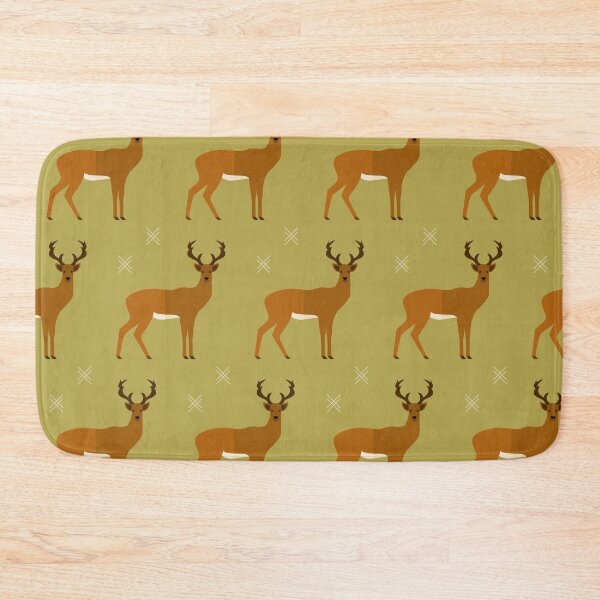 Item preview, Reindeer on green designed and sold by reneesillus.