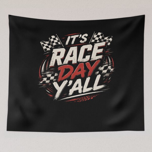Item preview, Race Day Y'all Shirt, Race Day Tee, Funny Racing Shirt, Cars Fan Shirt, Sports Car Lover designed and sold by THREE LITTLE BEANS.