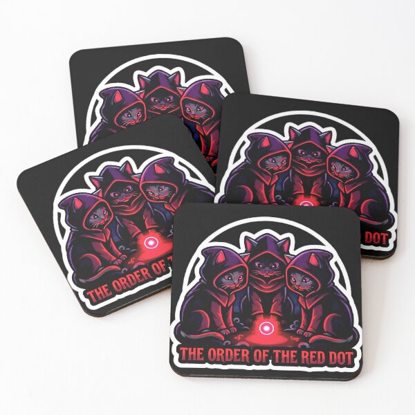 Item preview, The Order Of The Red Dot Badge designed and sold by Oommen Studio .
