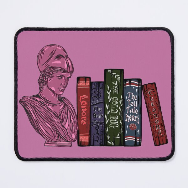 Item preview, Pallas Bust and Literary books designed and sold by pinkyfish1010.