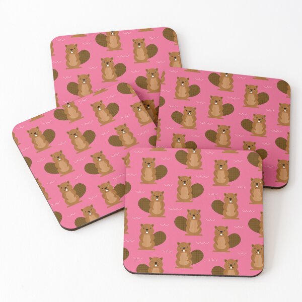 Item preview, Beavers on pink designed and sold by reneesillus.