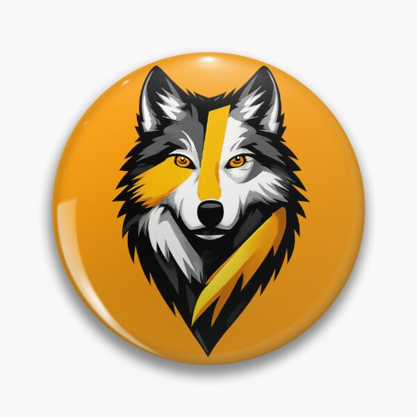 Item preview, Stylized Wolf designed and sold by maniacdesignz11.