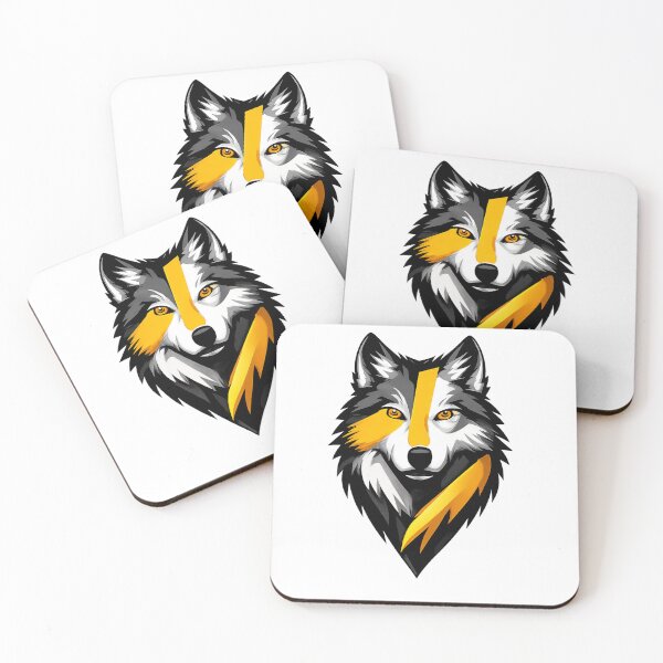 Item preview, Stylized Wolf designed and sold by maniacdesignz11.