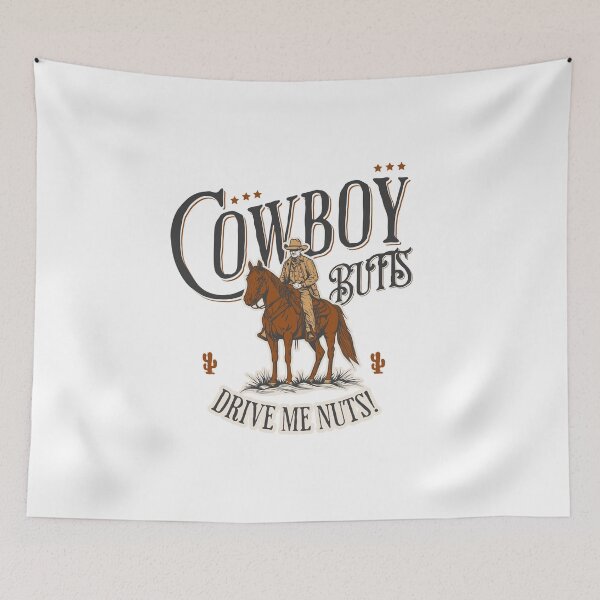 Item preview, Cowboy Butts Drive Me Nuts Country Cowgirl Western Graphic Comfort Colors Adult Heavyweight designed and sold by stylboutique.