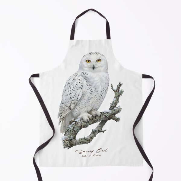 Item preview, Snowy Owl on Snowy Branch designed and sold by Takeda-art.