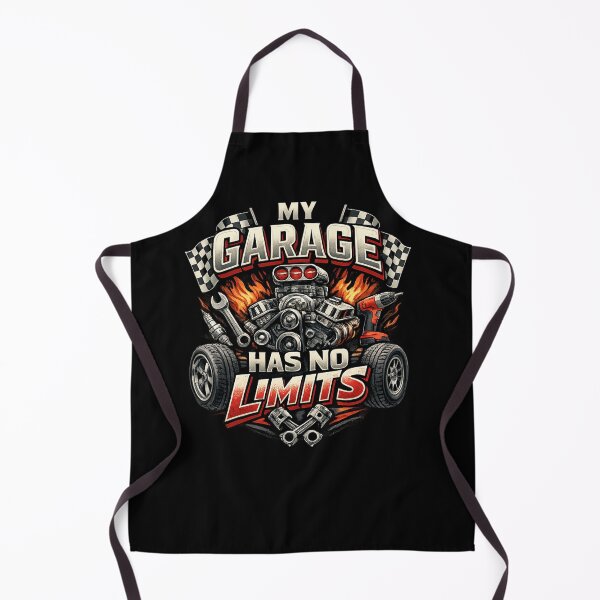 Item preview, My Garage Has No Limits Mechanic Design | Garage Life Racing Engine Art designed and sold by Ladys-Gents.