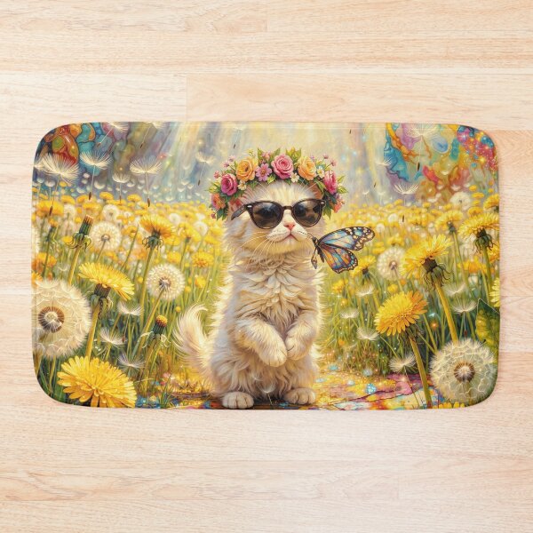 Item preview, Magical Kitten in Dandelion Meadow designed and sold by M-Y-A-R-T-.