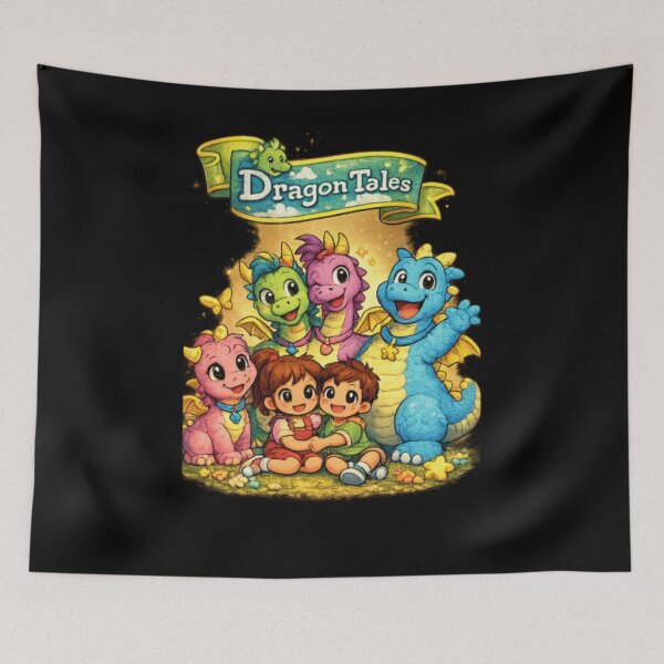 Item preview, Dragon Friends Fantasy Design - Kawaii Dragon Tales designed and sold by RansomClothings.