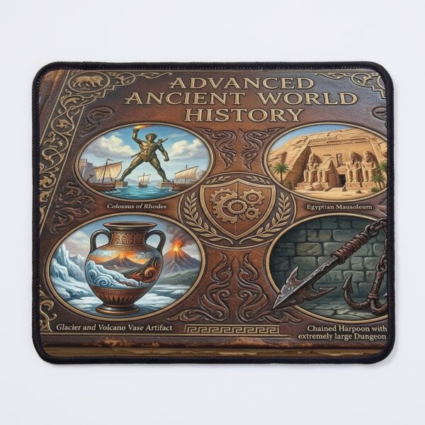 Item preview, Advanced Ancient World History Textbook designed and sold by Uniqueartai.