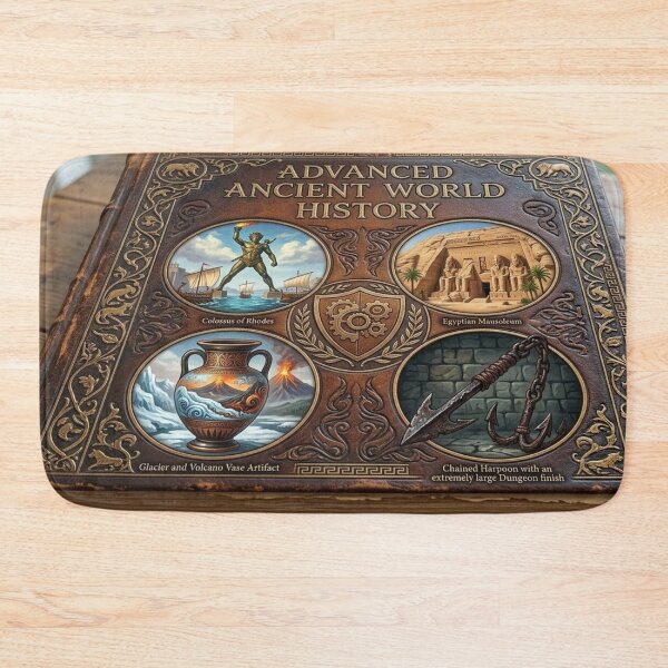 Item preview, Advanced Ancient World History Textbook designed and sold by Uniqueartai.