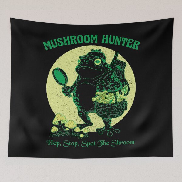 Item preview, Mushroom Hunter Hop Stop Spot The Shroom  designed and sold by FilipInjox.