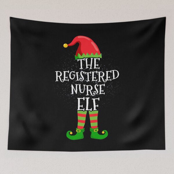 Item preview, Registered Nurse Elf Family Matching Christmas Group designed and sold by CosmoKitsch.