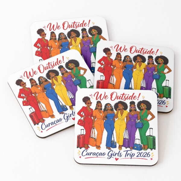 Item preview, We Outside Curacao Girls Trip 2026 designed and sold by CutOutIdols.