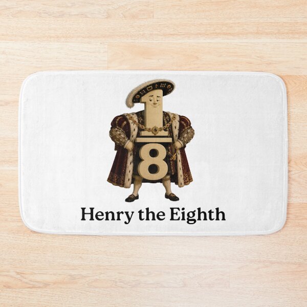Item preview, El rey Enrique VIII - Humor matemático designed and sold by DoingMaths.