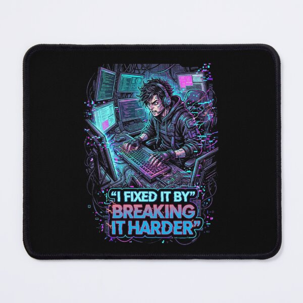 Item preview, I Fixed It By Breaking It Harder designed and sold by StickVerse by Owais.