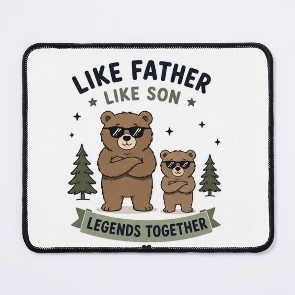 Item preview, Like Father Like Son  designed and sold by fadeinkstudio.