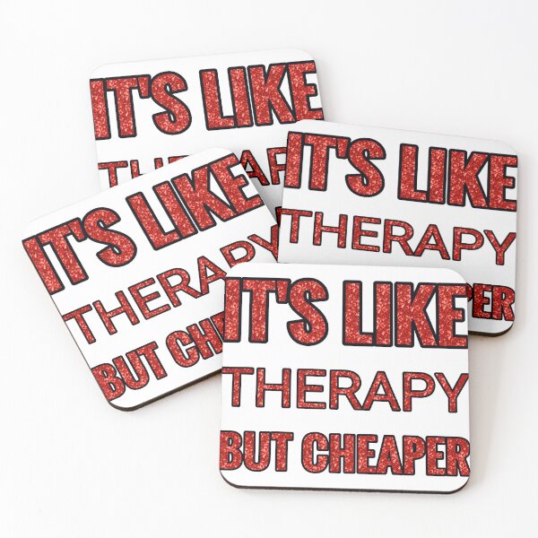 Item preview, Visiting Museums It'S Like Therapy But Cheaper And Better Red Rhinestone designed and sold by TheIconSmith.