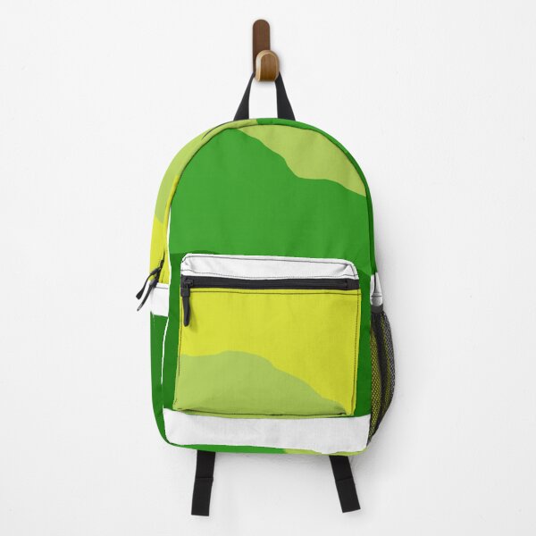 Item preview, Minimalist Layered Green and Yellow Mountain Peaks designed and sold by PixelParinda.