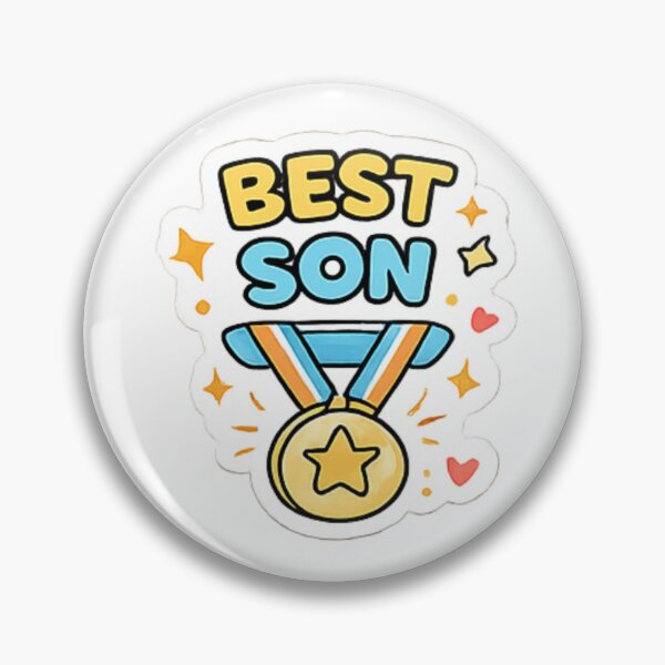 Item preview, Best Son Medal designed and sold by fadeinkstudio.