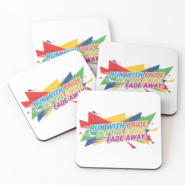 Item preview, Run with pride, let the extra fade away! designed and sold by MaciejErdon.