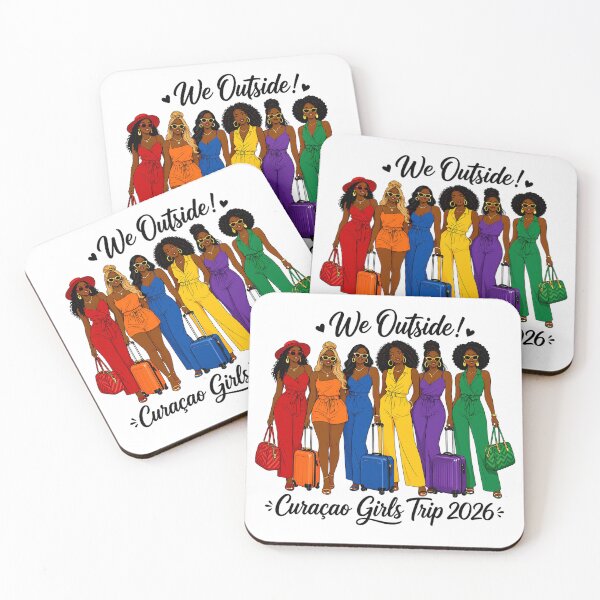 Item preview, We Outside Curacao Girls Trip 2026 designed and sold by CutOutIdols.
