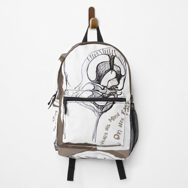 Item preview, He Wears His Mind On His Face (Drawing by ACCI) designed and sold by VanyssaGraphics.