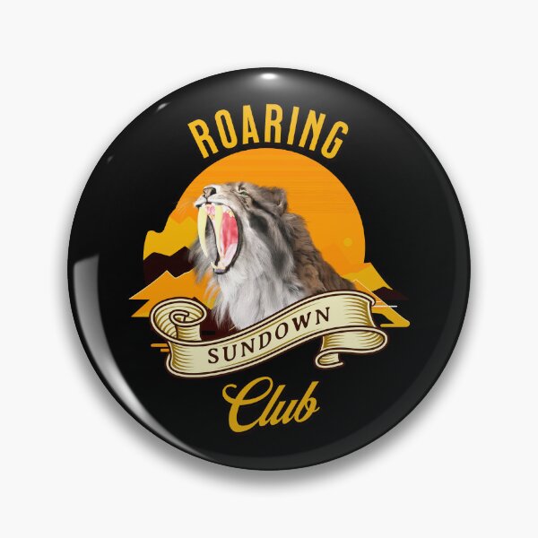Item preview, Sabertooth Tiger Retro Sunset Adventure Club designed and sold by Vac1.