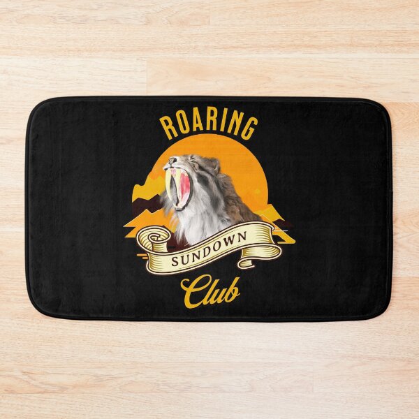 Item preview, Sabertooth Tiger Retro Sunset Adventure Club designed and sold by Vac1.