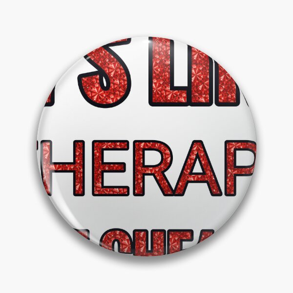 Item preview, Watching Documentaries It'S Like Therapy But Cheaper And Better Red Rhinestone designed and sold by TheIconSmith.
