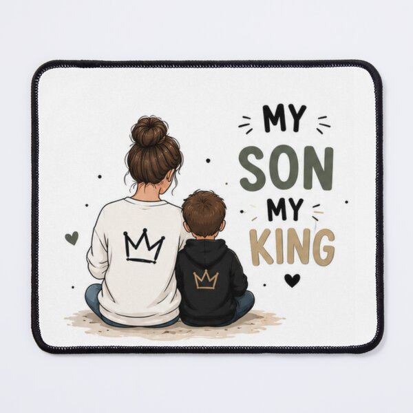 Item preview, My Son My Little King designed and sold by fadeinkstudio.