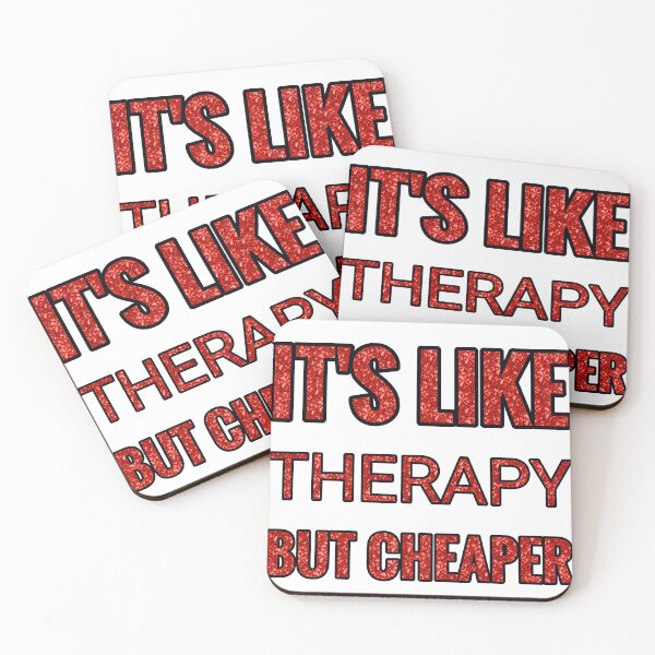 Item preview, Studying Film It'S Like Therapy But Cheaper And Better Red Rhinestone designed and sold by TheIconSmith.