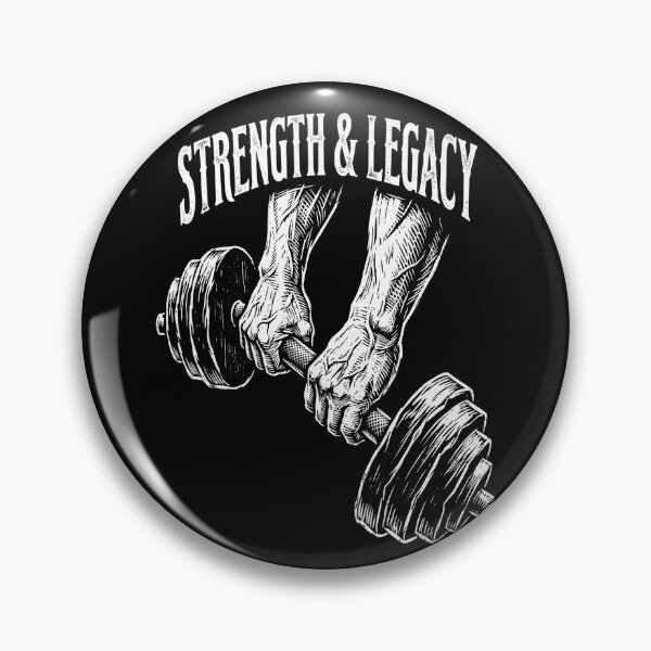 Item preview, Strength and Legacy Gym Fitness Father's Day designed and sold by TeNovaStudio.