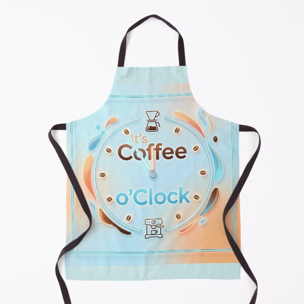 Item preview, Modern Minimalist It's Coffee o'Clock Design designed and sold by Sybille-Yates.